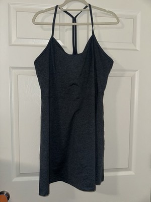 prAna Women's Heavana Every Minute Dress. Stormy Night Heather, XXL