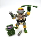 Vintage TMNT Metalhead Robot Turtle Figure 1989 Playmates Incomplete w Backpack