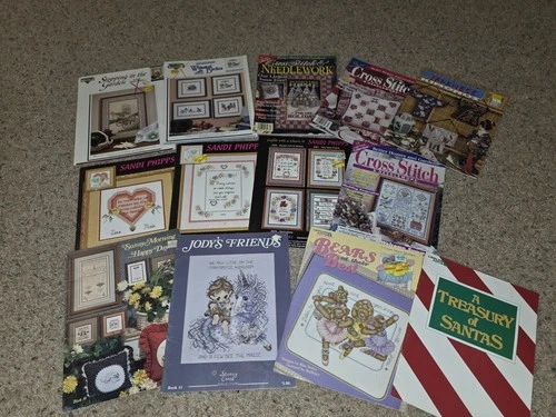 Lot Stoney Creek Cross Stitch Collection Magazines Dance Tuttu Unicorn Kimonos