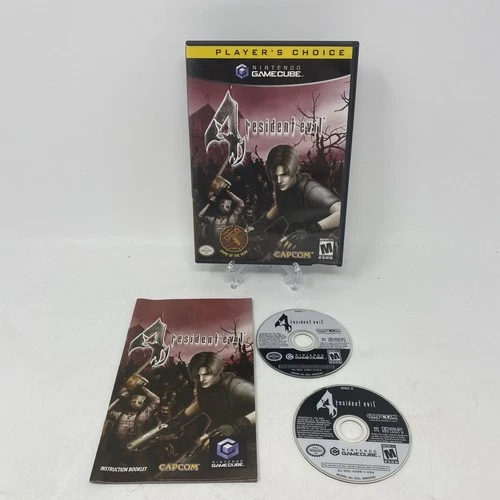GameCube Resident Evil 4 Nintendo Complete EUC