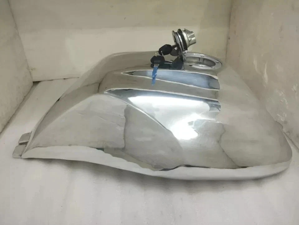 Buell S1 M2 S3 S1 Lightning Manta Early S3 Thunderbolts Chrome Steel Gas Tank Foto 2 de 4