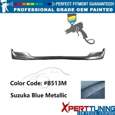 Fits 04-09 Honda S2000 AP2 2DR OE Front Bumper Lip #B513M Suzuka Blue Metallic