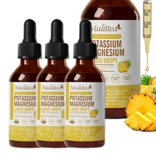 Magnesium Glycinate Potassium Plus Zinc & Vitamin-Muscle Mood Nervers Support