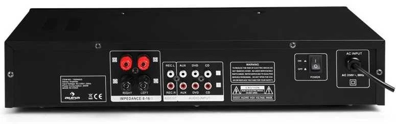 Auna Av2-Cd508 Amplificatore Hi-Fi finale di potenza (600 Watt Rms, Rca, Aux - Immagine 2 di 2
