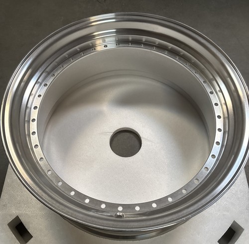 20 X 9 2.25” Step Lip Flow From Wheel Barrel 40 Holes US. Standard Raw - Picture 3 of 6