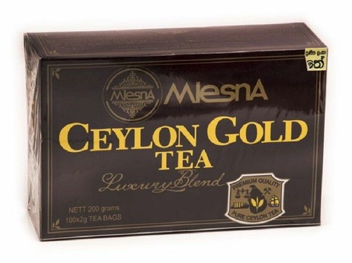 Mlesna Ceylon New Gold Tea Bag 100G-200G Bagged Free Shipping from Sri Lanka - Picture 4 of 8
