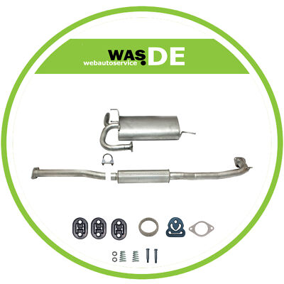 Auspuffanlage Auspuff für Nissan X-Trail (T30) 2.2 dCi 4x4 + Anbaukit