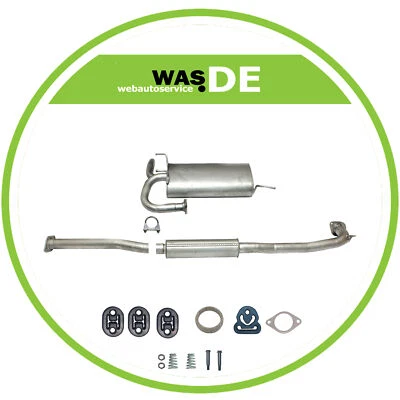 Auspuffanlage Auspuff für Nissan X-Trail (T30) 2.2 dCi 4x4 + Anbaukit