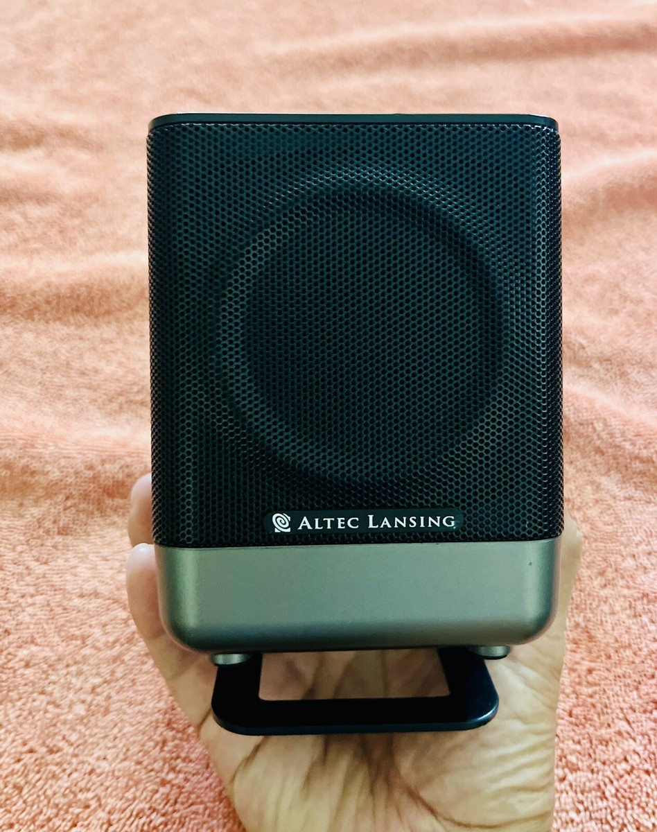 Altec Lansing. 251 Black Left Front Satellite Speaker. Wired Cable