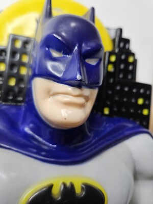Headlites DC Comics Batman Vintage 1992 3D Blow Mold Wall Lamp