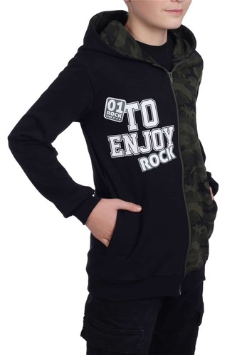 Children Boys Hoodie Hooded Pullover Sweatshirt Sweater Sweat Jacket 30234 - Picture 17 of 30