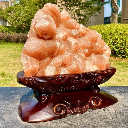 18.6LB Rare Yellow Calcite | Solar Plexus Chakra | Collector's Specimen - 第 7/16 張圖片