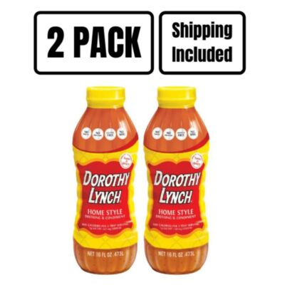 Homestyle Dorothy Lynch Salad Dressing | Pack of 2 | 16 oz | Gluten Free | Shipp