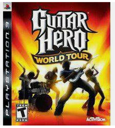Guitar Hero World Tour Playstation 3 Disc Sony mit Handbuch 2008 - Bild 1 von 3