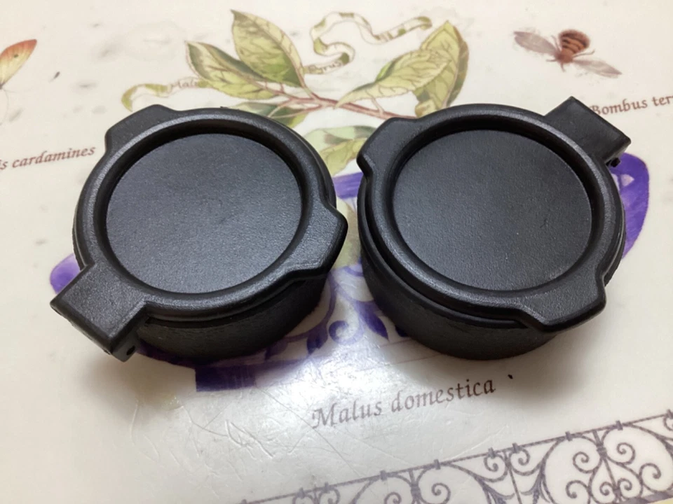 Butler Creek unmarked Flip Open Rifle Scope Rear Lens Flip up Cap Cover 42mm x 2 - Image 2 of 2