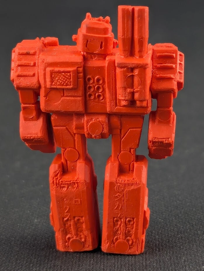 Transformers G1 Metroflex Keshi Decoy RED 1986 Takara Kabaya Ramune - Image 3 of 4