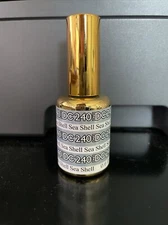 DND DC  Led/UV Cure Soak Off Gel Polish .5oz - Mermaid #240 Sea Shell