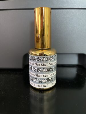 DND DC  Led/UV Cure Soak Off Gel Polish .5oz - Mermaid #240 Sea Shell