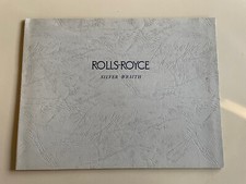 ROLLS ROYCE Silver Wraith Car Sales Brochure May 1957 Coachwork Models