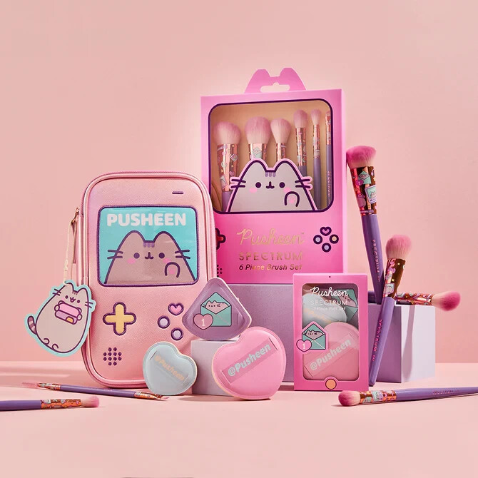 Pusheen × spectrum メイクブラシ Gamer_Girl_Pusheen_6-