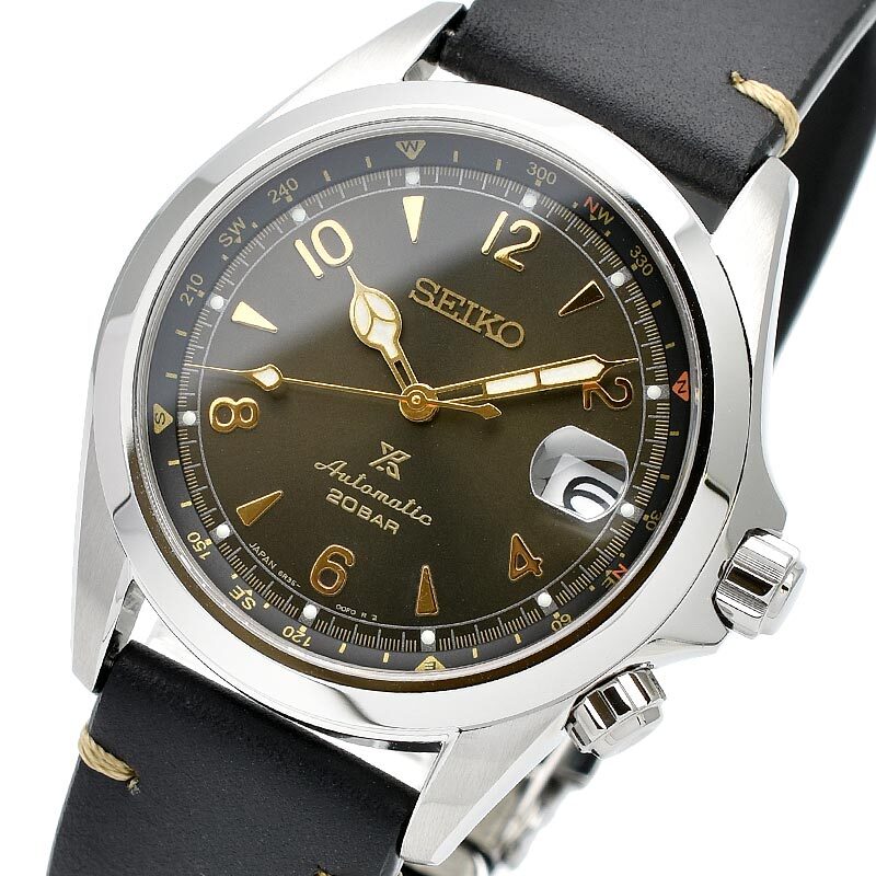 SEIKO PROSPEX SBDC135 ALPINIST Mechanical Automatic Watch Calf