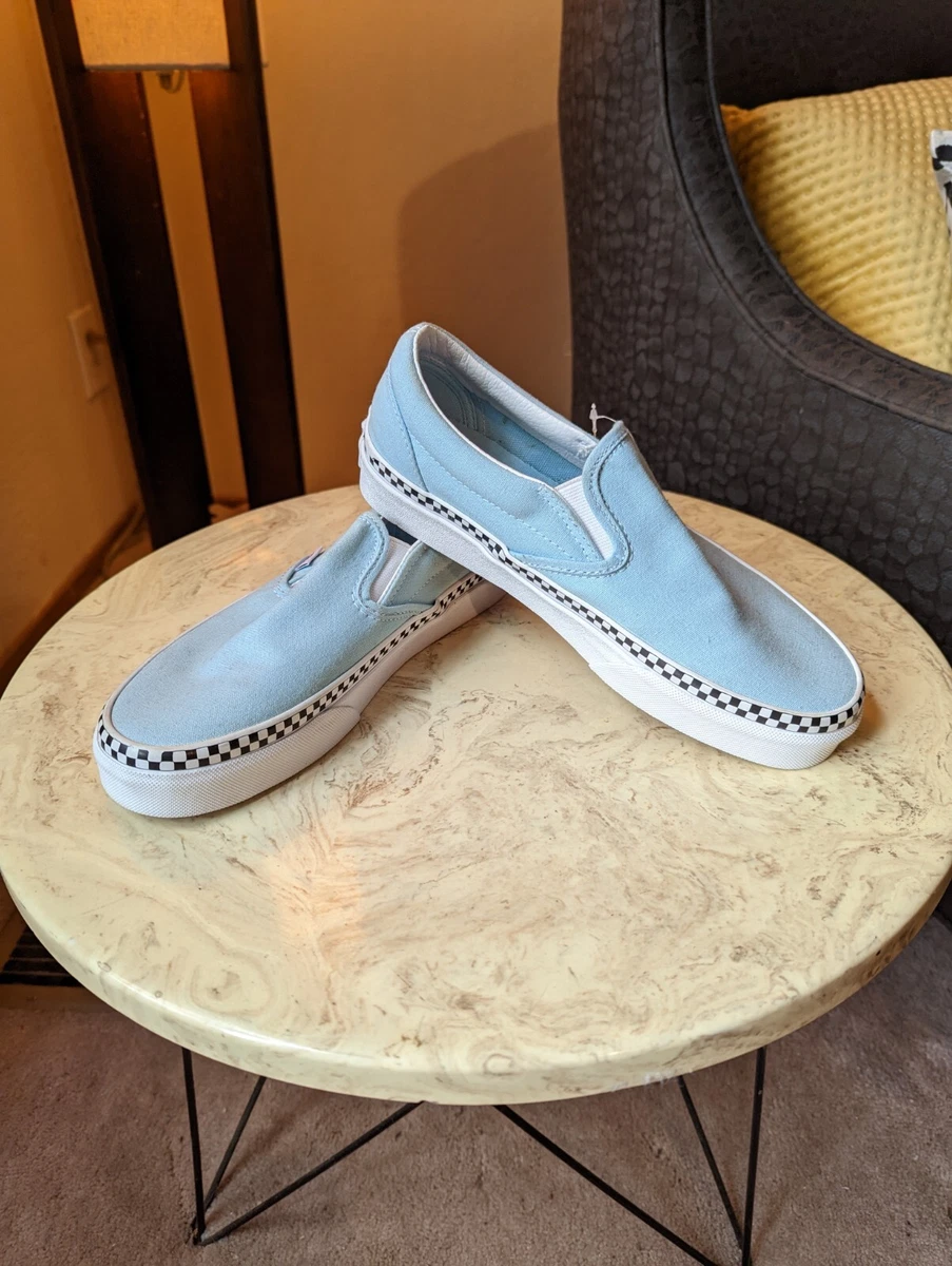 Check foxing slip on hotsell vans blue