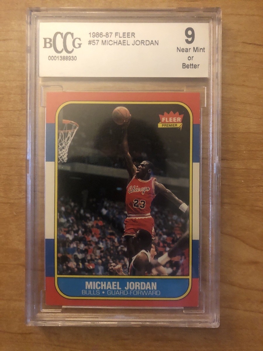 その他 86 87 fleer michael jordan!!! 1986-87 Fleer Basketball Michael Jordan RC Graded MINT 9 | eBay