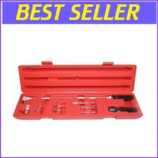 14-Inch Carburetor Adjustment Wrench with 90-Degree Bevel & Bits - Portable Kit