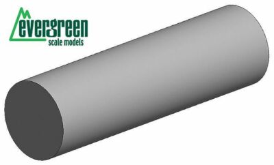 Top Evergreen Scale Models Rundstab, 35 cm lang, Durchm.2,5 mm, 2 Stück 213