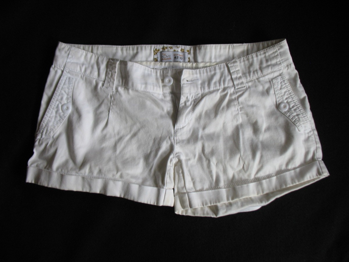 The XDYE COLLECTION - Women's White Shorts -Sz 10 - EUR 42