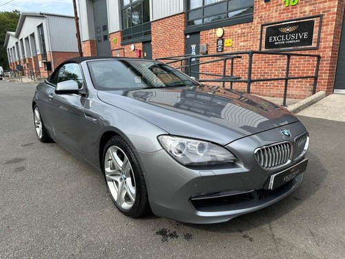 2014 BMW 6 Series 4.4 650i V8 SE Auto Euro 6 (s/s) 2dr CONVERTIBLE Petrol Automa