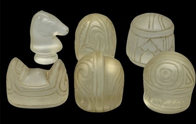Islamic Crystal Chess Pieces Lot,gaming Pieces Set Central Asia Floral Design