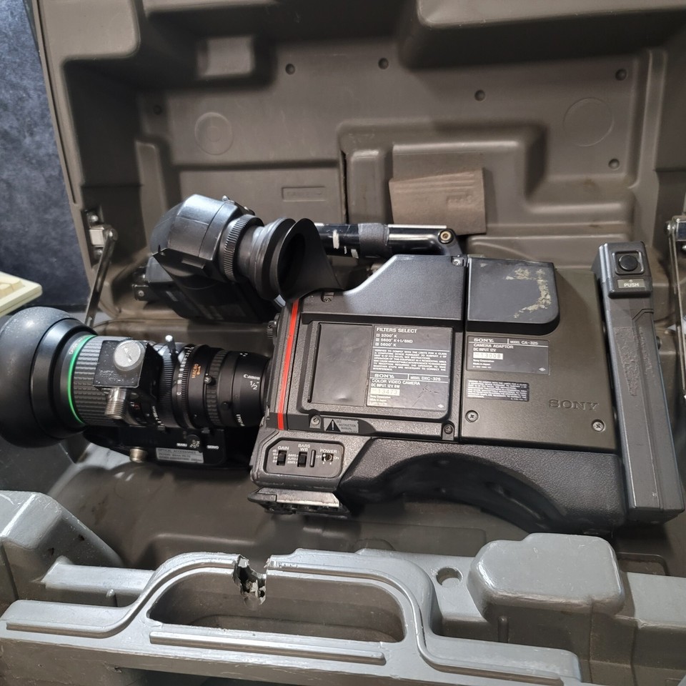 Sony DXC325/CA325 Used Professional Video Camera eBay