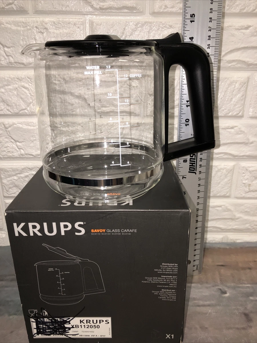 Krups Savoy Glass Coffee Carafe Lid XB112050 EC3110 EC3120