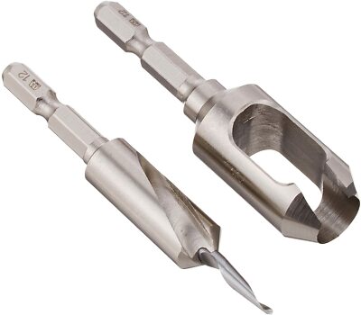 STAR-M Countersink & Plug Cutter Drill Dowel Maker Tool 8-12mm 58S Japan