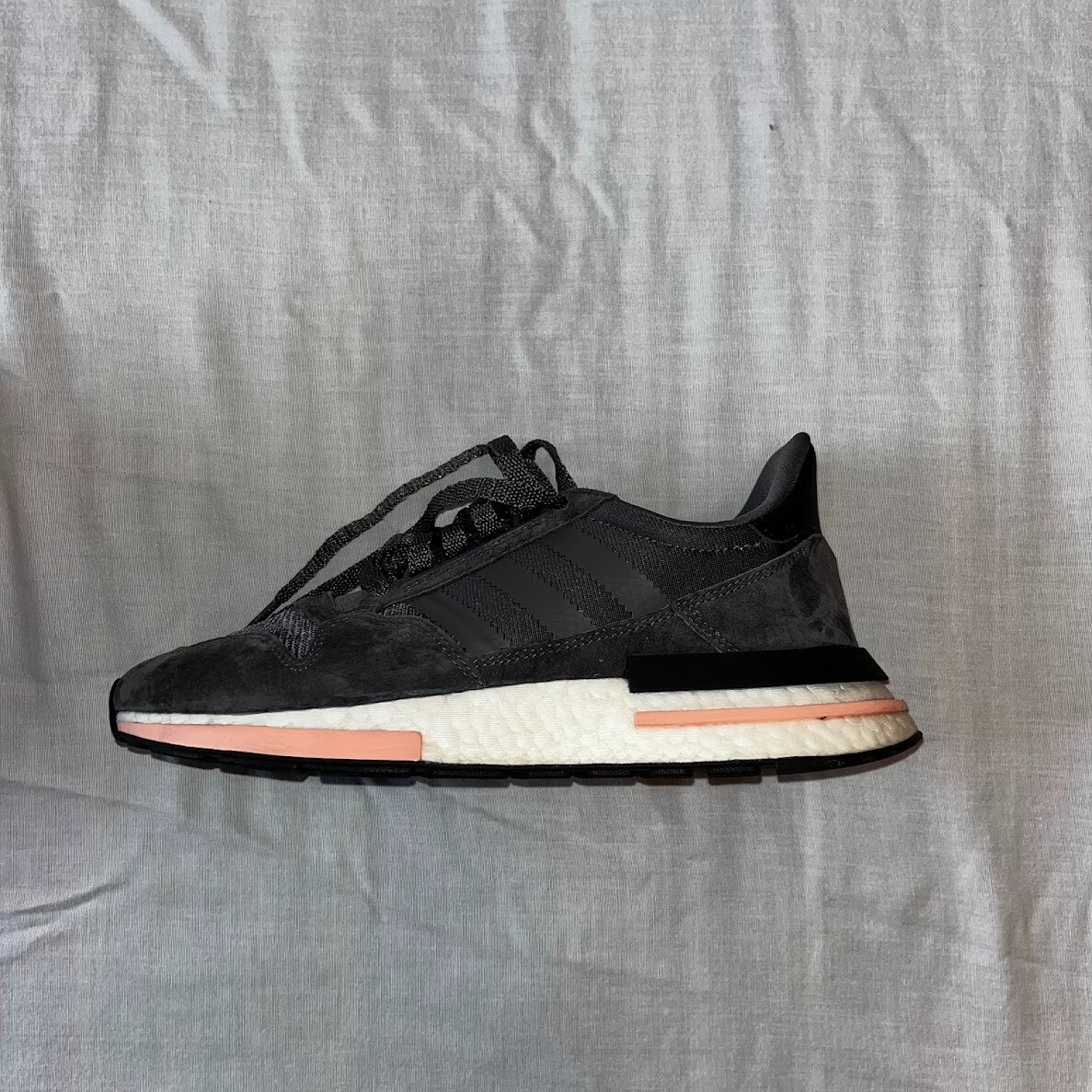 adidas ZX 500 RM Grey Five Clear Orange | eBay
