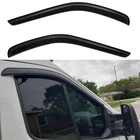 For 2015-2025 Ford Transit Window Visors Rain Guards Vent Shade Wind Deflectors