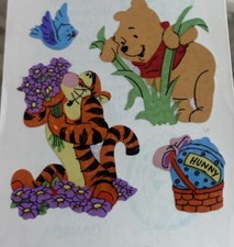 winnie the pooh sandylion stickers Tigger Too Flowers Shiny Bird