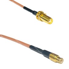 RG316 SMA Female Long to MCX MALE RF Cable Rapid-SHIP LOT