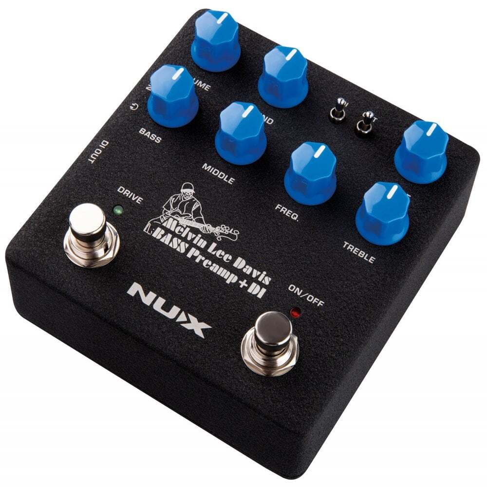 NUX Melvin Lee Davis Bass Preamp Di Effect Pedal for sale online