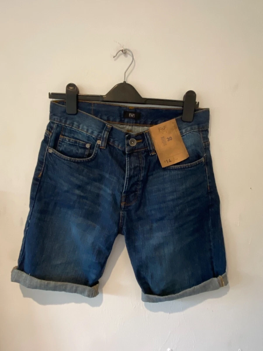 F&f denim shorts sales