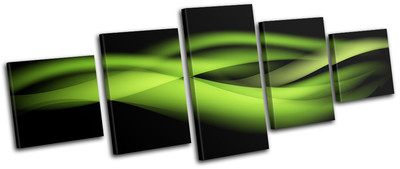 Smoke Colourful Vector  Abstract MULTI Leinwand Wand Kunst Bild drucken