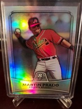 2010 Bowman Platinum Foil #526/999 Martin Prado #57