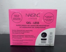 Nails Inc London Gel Less Super Speedy Gel Manicure Remover Kit 