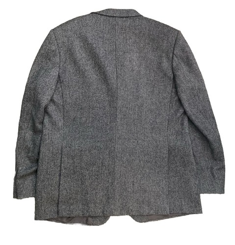 Lubiam Italy Abraham Moon Tweed Blazer Men’s 44R Gray Sport Coat Jacket Nice! - Picture 3 of 15