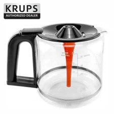 Krups SS-207816 14-Cup Glass Carafe with Cover and Aroma Tube Genuine OEM