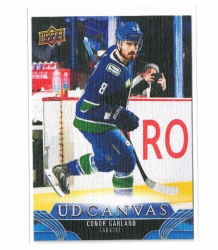 Conor Garland 2023-24 Upper Deck Series 2 #C200 UD Canvas Vancouver Canucks - Picture 2 of 4