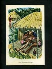 Artist Signed postcard Baer , Esquire Comic Esky Set #4 Card #4 sexy lady 1942