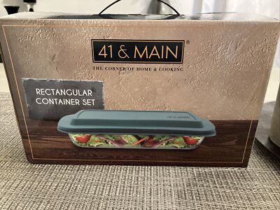 41 & Main Rectangular Container Set