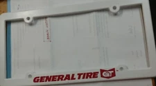 GENERAL TIRE LICENSE PLATE FRAME BRAND NEW